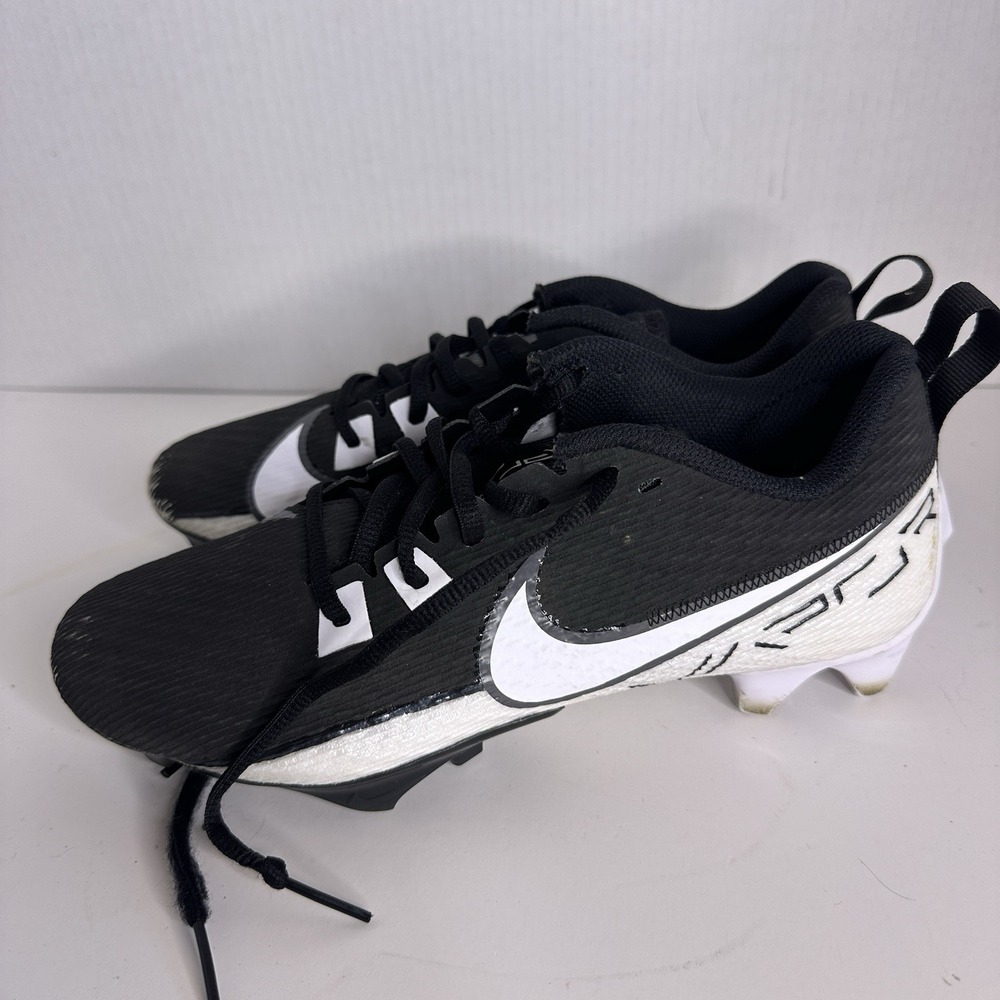 Nike Vapor Edge Speed 360 2 Football Cleats Black White DA5455-001 Mens Size 7.5